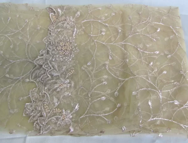Gold Net Dupatta - Image 6