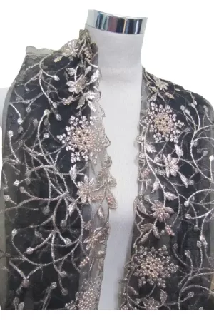 Dupatta or Chuniri in Trendy Black Colour