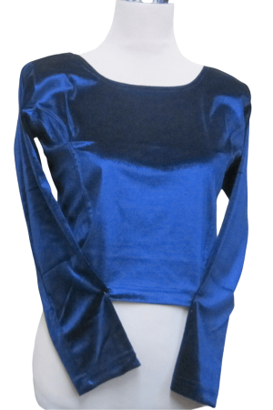 Velvet Blouse Nevy