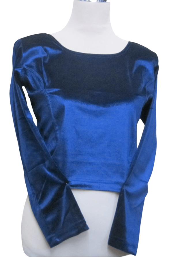Velvet Blouse Nevy