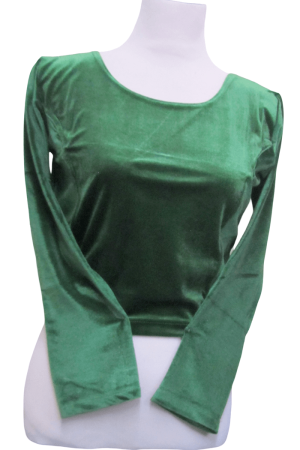 Velvet Blouse Mahendi